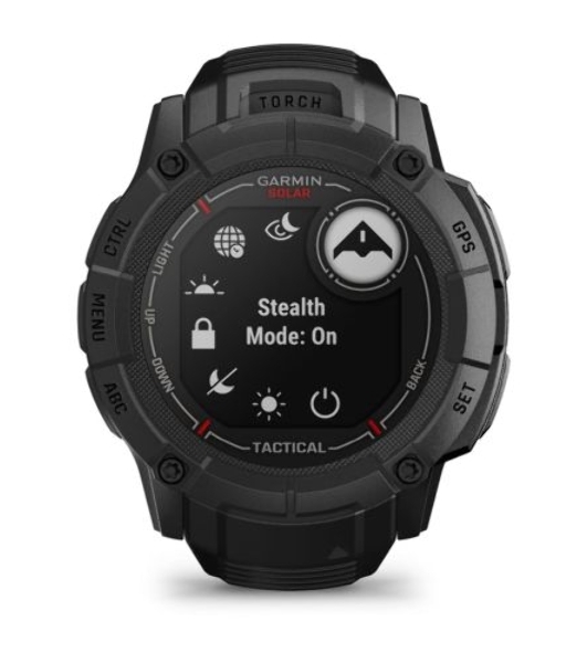 Умные часы Garmin Instinct 2X Solar, 1.0' MIP, 5G, Bluetooth, IPX7, черный