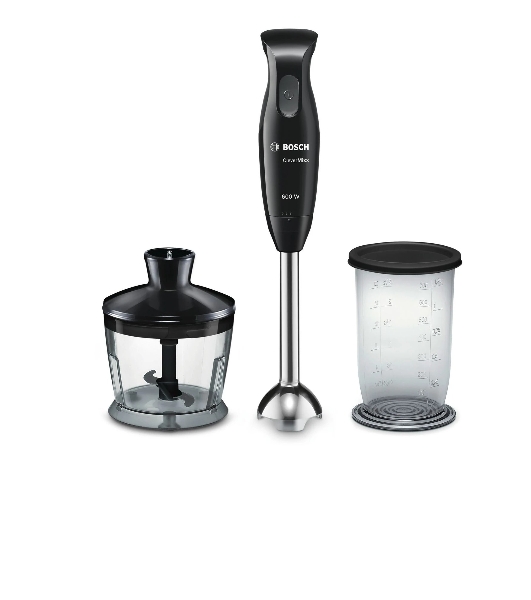 Блендер погружной Bosch MSM2620B черный, 600 Вт, 1 скорость