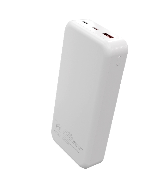 Портативный аккумулятор MORE CHOICE (4620202552785) PB29-20 20000mAh 1USB+2Type-C 3.0A 22.5W+PD20W+QC3.0, белый