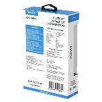 Сетевое зарядное устройство Maxvi CHL-240L Lightning 2.4A, литой кабель 1.2м, белый, фото3