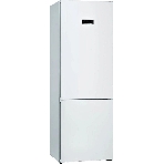 Холодильник Bosch KGN49XWEA белый двухкамерный 330/108л морозилка снизу, No Frost, фото 1