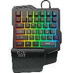 Цифровой блок Oklick 701G IRON FIST проводная, USB Type-A, чёрный, фото 1