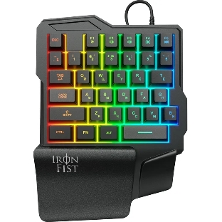 Цифровой блок Oklick 701G IRON FIST проводная, USB Type-A, чёрный