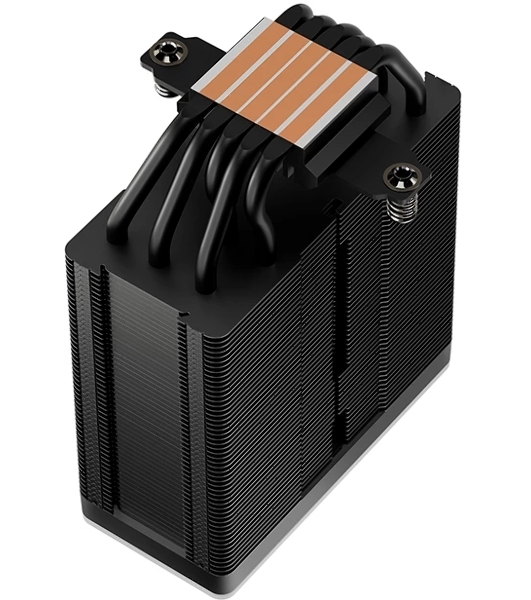 Кулер для процессора DEEPCOOL AG500 BK ARGb V2 черный 120мм алюминий+медь 1900rpm 29.4db 40pin 240W 160мм
