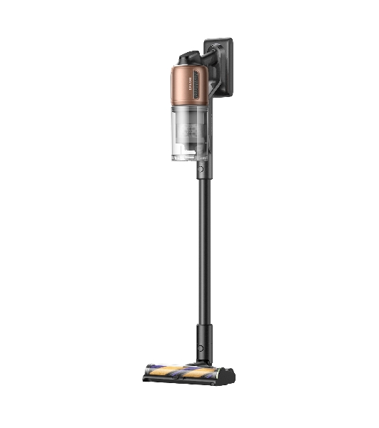 Пылесос вертикальный Dreame Cordless Vacuum Cleaner Z20AquaCycle Station черный/золотистый, питание от аккумулятора, 250 Вт, уборка влажная/сухая, пылесборник 0.6 л