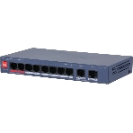 Коммутатор Dahua DH-CS4010-8ET2GT-110, 2×1 Гбит/с, управляемый, фото 1