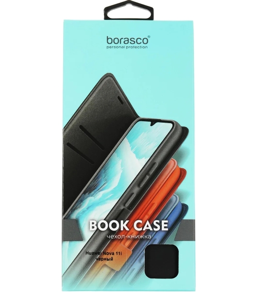 Чехол (флип-кейс) BoraSCO для Huawei Nova 11i 71450 черный (72185)