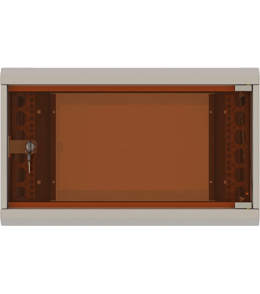 Шкаф коммутационный Suprlan (05-1060) настенный 6U 600x350 мм пер. дв. стекл направл. под закл. гайки 70 кг RAL 7035 285 мм 13.3 кг 360 мм