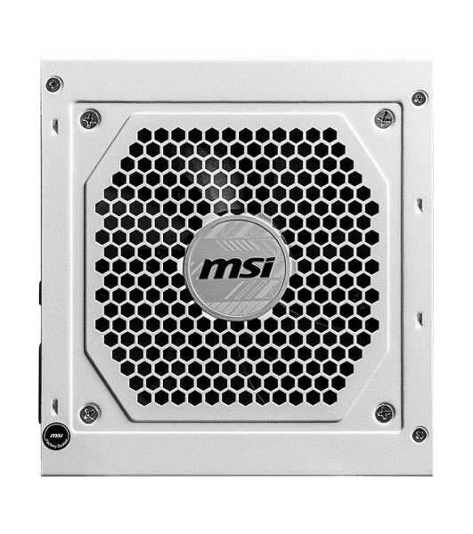 Блок питания MSI MAG A850GL PCIE5 WHITE, 850W, 80 PLUS Gold, полностью модульный, ATX 3.0, PCIE5, RTL белый