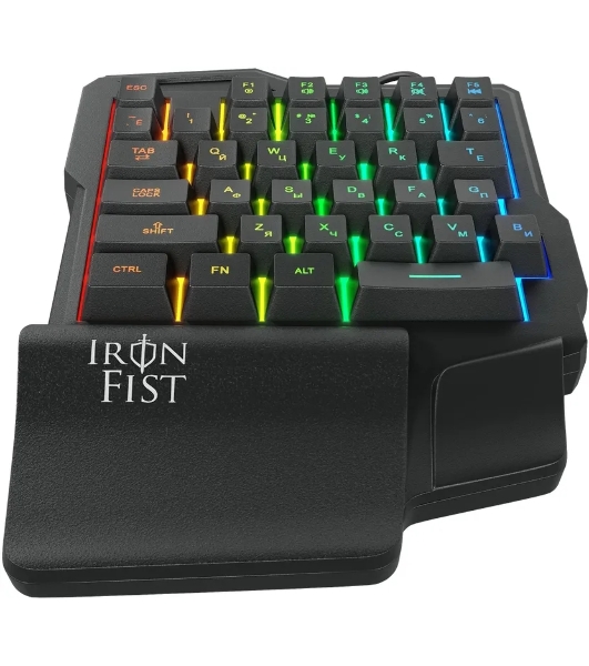 Цифровой блок Oklick 701G IRON FIST проводная, USB Type-A, чёрный