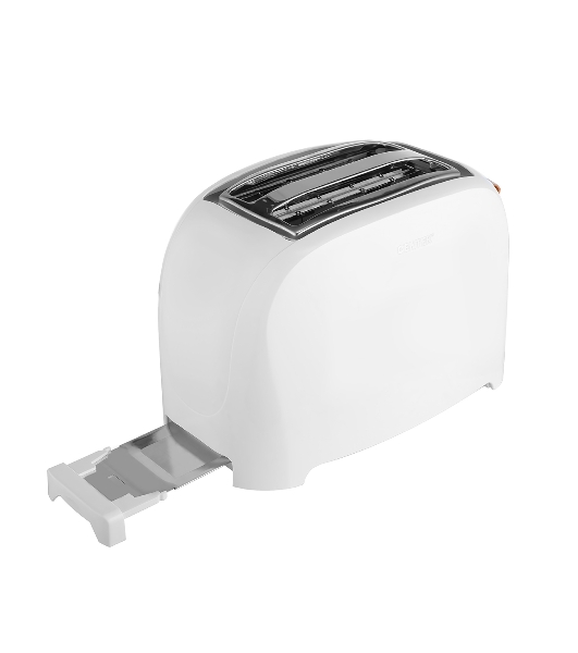 Тостер Centek CT-1420 белый, 750 Вт, 2 слота
