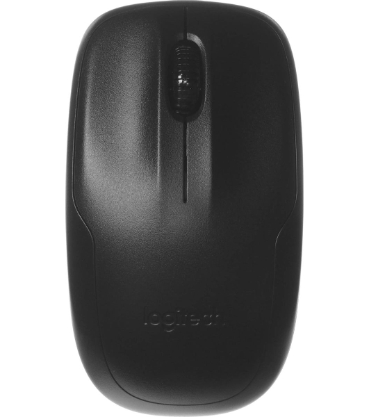 Комплект клавиатура+мышь Logitech MK220 беспроводной, USB, 1000 DPI, чёрный