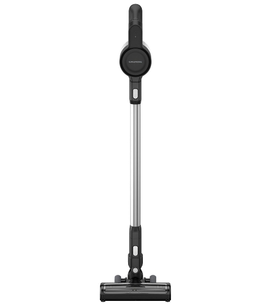 Пылесос вертикальный Grundig VCP 4230 черный, питание от аккумулятора, 150 Вт, уборка сухая, пылесборник 0.55 л
