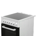 Плита электрическая Beko FSE57110GW белый, конфорок 4 шт, духовка 55 л, гриль, 50 см x 85 см x 60 см, фото3
