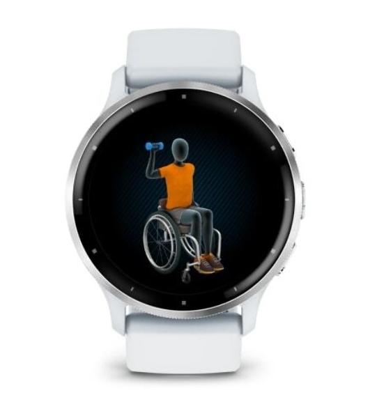 Умные часы Garmin Venu 3, 1.4' AMOLED, 5G, Wi-Fi, Bluetooth, NFC, IP68, белый