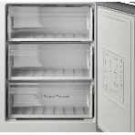 Холодильник Indesit ITS 4200 G серебристый двухкамерный 247/78л морозилка снизу, No Frost, фото3