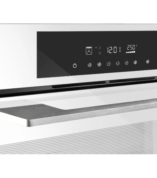 Шкаф духовой электрический Maunfeld AEOD60103W, 60л, дверца с 3 стеклами, белый
