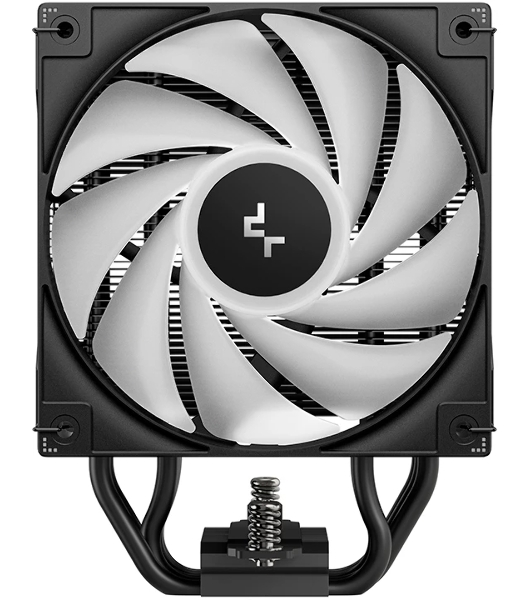 Кулер для процессора DEEPCOOL AG500 BK ARGb V2 черный 120мм алюминий+медь 1900rpm 29.4db 40pin 240W 160мм