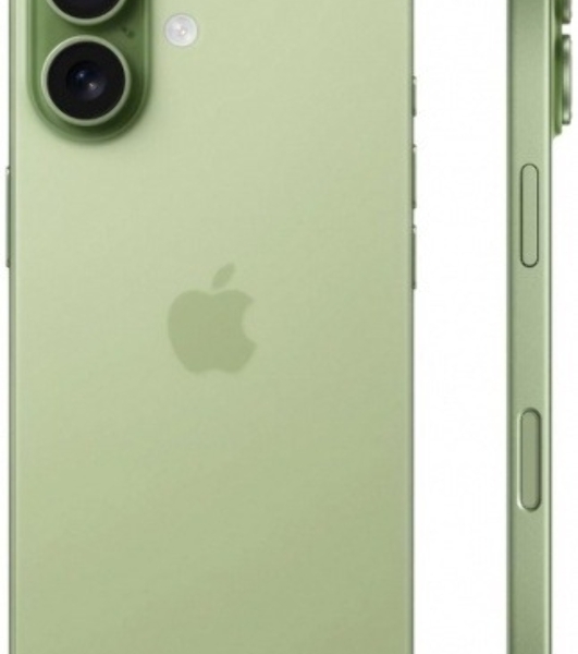 Смартфон Apple iPhone 17 A3520 8/512Gb зеленый
