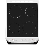 Плита электрическая Darina 1D5 EC 241 614 W белый/черный, конфорок 4 шт, духовка 50 л, 50 см x 85 см x 60 см, фото2