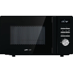 Микроволновая печь Gorenje MO20A4BH черный, 20 л, 800 Вт, переключатели - кнопки, поворотный механизм, фото 1