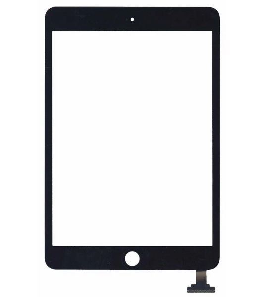 Сенсорное стекло (тачскрин) Ipad mini 3 (retina) no IC (A1599, A1600), черное