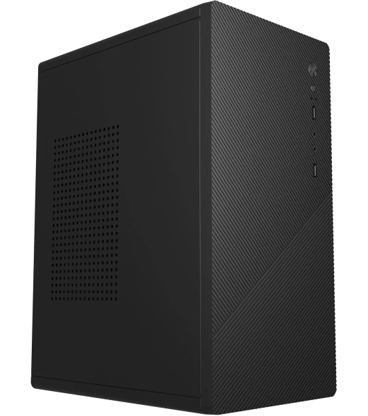 Компьютерный корпус Accord Entry ACC-2054B черный без БП mATX 1x80мм 2xUSB 2.0 audio