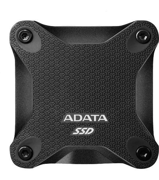 Внешний SSD ADATA SD620, 2TB, USB 3.2 Gen 2 Type-A, R/W 550/480, черный