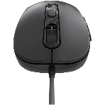 Мышь проводная Oklick 211M черный, 2400 dpi, USB, кнопки - 6, фото5