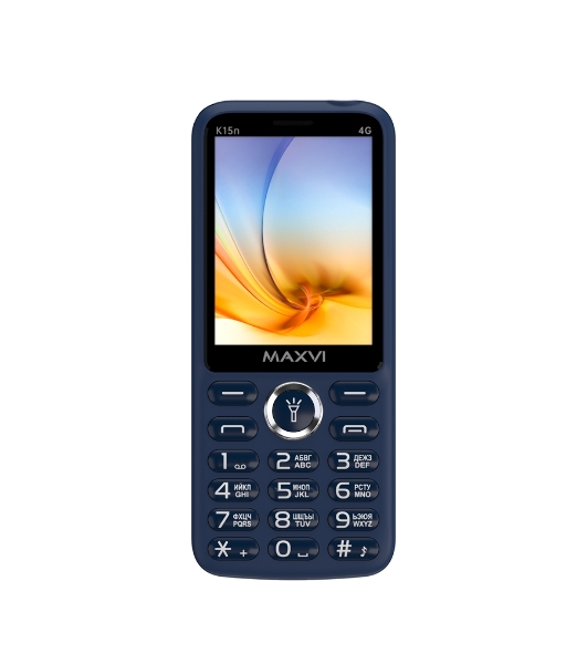 Мобильный телефон Maxvi K15n 4G синий