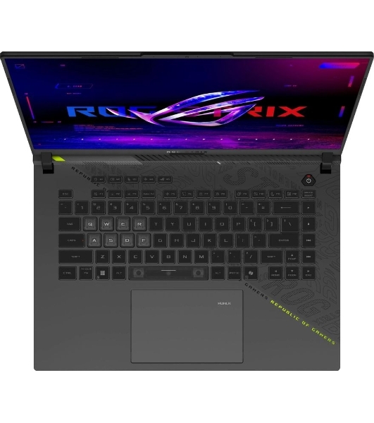 Ноутбук ASUS ROG Strix G16 G614PP-S5119/16'/IPS/AMD Ryzen 9 8940HX/2560х1600/32GB/1024GB SSD/NVIDIA GeForce RTX 5070 8GB/Без ОС/серый/2.5kg