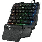 Цифровой блок Oklick 701G IRON FIST проводная, USB Type-A, чёрный, фото10