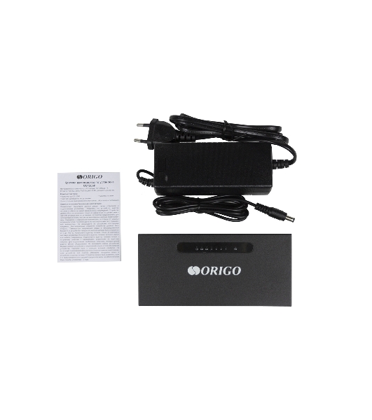 Коммутатор неуправляемый PoE ORIGO OS1206P/60W/A1A 4x100Base-TX PoE+, 2x100Base-TX, PoE-бюджет 60 Вт, корпус металл