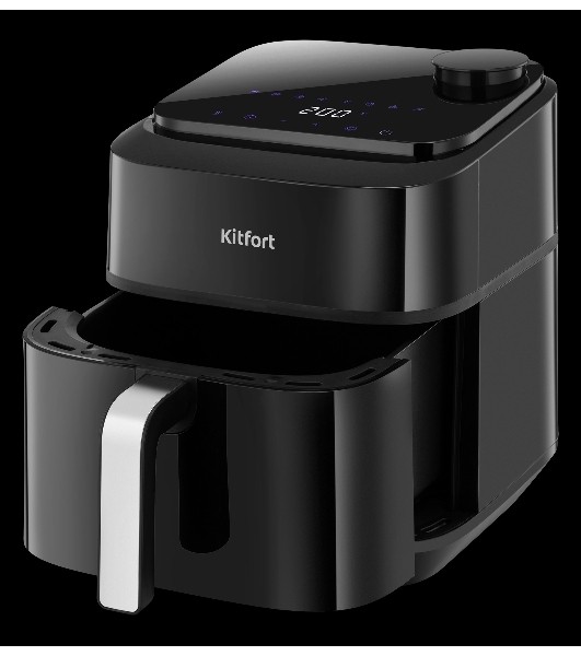 Аэрогриль Kitfort КТ-8154 6.5л 1600Вт черный
