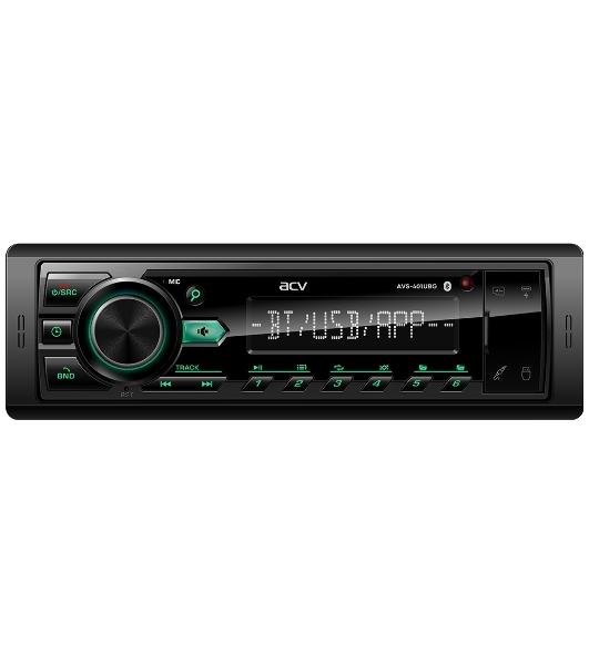 Автомагнитола ACV AVS-401UBG, 1 DIN, Bluetooth, USB Type-A, AUX