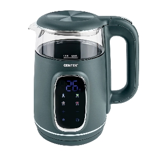 Электрочайник Centek CT-0052 зеленый, 1.7 л, 2200 Вт, скрытый нагревательный элемент, поддержание температуры