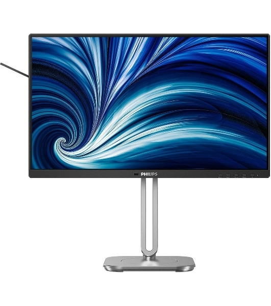 Монитор 23.8' Philips 24B2N4200 IPS 1920x1080, 120 Гц, 4 мс, 16:9, 300 кд/м², HDMI 1.4, DP 1.2, USB Hub (4x USB 3.2), динамики (2x2 Вт), 3.5 Jack, Adaptive-Sync, черный