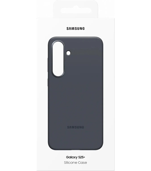 Чехол (клип-кейс) Samsung для Samsung Galaxy S25+ Silicone Case S25+ черный (EF-PS936CBEGRU)