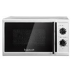 Микроволновая печь HOME HMM207FS серебристый/черный, 20 л, 700 Вт, переключатели - поворотный механизм, фото 1