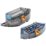 Робот-пылесос BBK BV3504 темный океан, 2600 мАч Li-Ion, уборка комбинированная, пылесборник контейнер 0.6 л, фото6