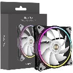 Вентилятор для корпуса Alseye HALO PRO B-R черный, 120 мм, 2100 об/мин, 26 дБ, 4 pin, фото2