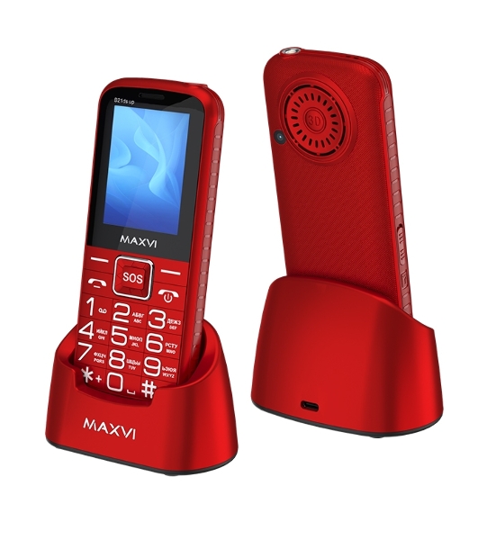 Мобильный телефон Maxvi B21ds up красный