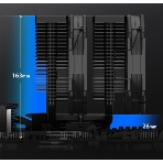 Устройство охлаждения(кулер) ID-Cooling Frozn A720 черный 140мм алюминий+медь 2000rpm 33.5db 4-pin 300W 163мм, фото7
