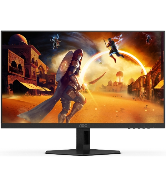 Монитор 27' AOC Gaming 27G4XE IPS 1920x1080, 180 Гц, 1 мс, 16:9, 300 кд/м2, 2xHDMI, 1хDP, 1x3.5 мм, черный/темно-серый