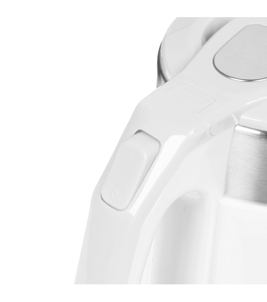 Электрочайник Centek CT-0023 белый, 2.0 л, 2000 Вт, скрытый нагревательный элемент
