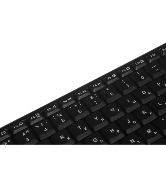 Комплект клавиатура+мышь Logitech MK220 беспроводной, USB, 1000 DPI, чёрный