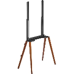Подставка для телевизора Cactus CS-ST3644BKWN черный/орех, 43'-65' макс. 40 кг, напольный, фото 1