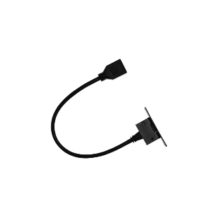 Модуль-переходник WRTS-MDP Wize Wize mini Display Port для врезного лючка в стол