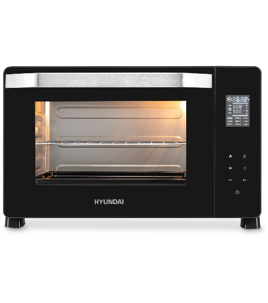 Мини-печь Hyundai MIO-HY082 38 л, 2000 Вт, черный