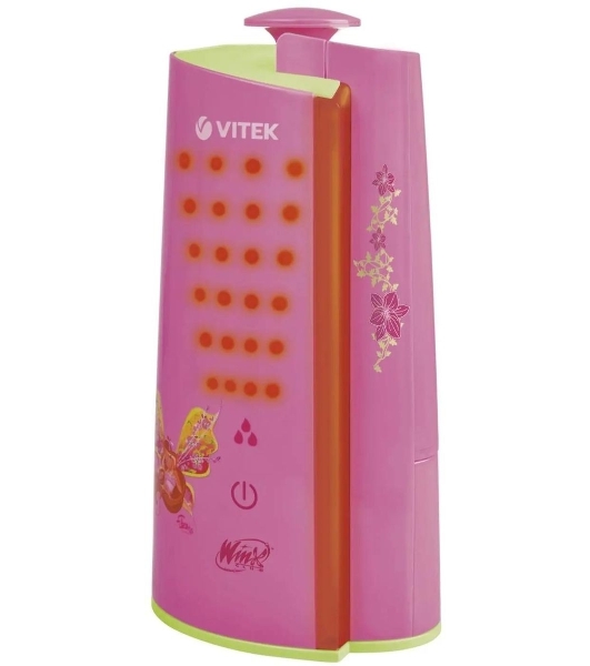 Увлажнитель воздуха Vitek WX-3101 розовый, 10 м², 1.3 л